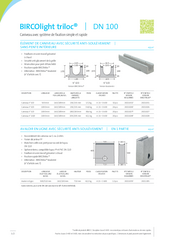 BIRCOlight® triloc DN 100