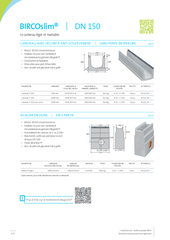 BIRCOslim DN 150