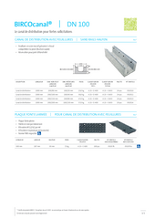 BIRCOcanal® DN 100